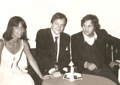 Alain Ketterer avec Chantal Goya et Jean-Jacques Debout,