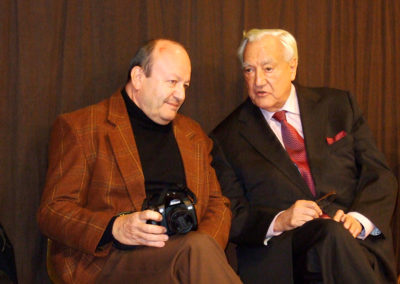 Alain Ketterer et Chrsitian Poncelet Président du sénat de 1998 à 2008