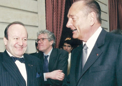 Alain Ketterrer et Jacques Chirac Président de la République de 1995 à 2007