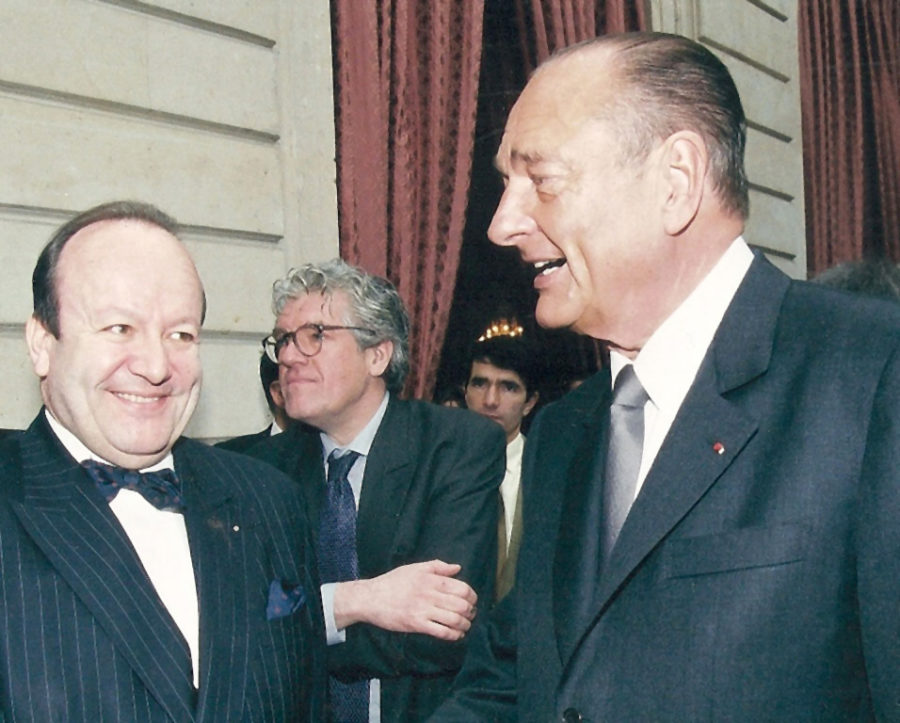 Alain Ketterrer et Jacques Chirac Président de la République de 1995 à 2007